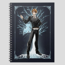 Anime Ron Weasley's Jack Russell Terrier Patronus Notebook