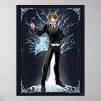Anime Ron Weasley's Jack Russell Terrier Patronus