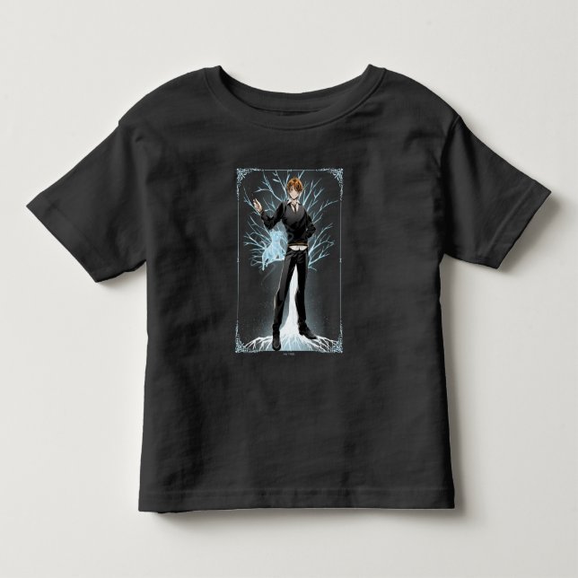 Anime Ron Weasley's Jack Russell Terrier Patronus Toddler T-shirt (Front)