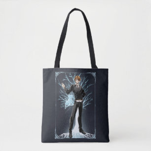 Anime Ron Weasley's Jack Russell Terrier Patronus Tote Bag