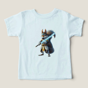 Anime Samurai Squirrel Warrior Toddler T-shirt