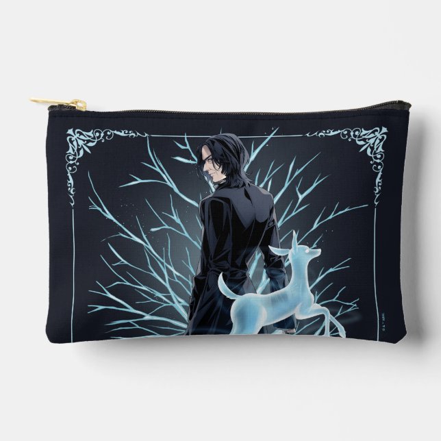 Anime Severus Snape's Doe Patronus Accessory Pouch (Front)