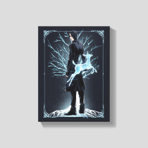 Anime Severus Snape's Doe Patronus Canvas Print