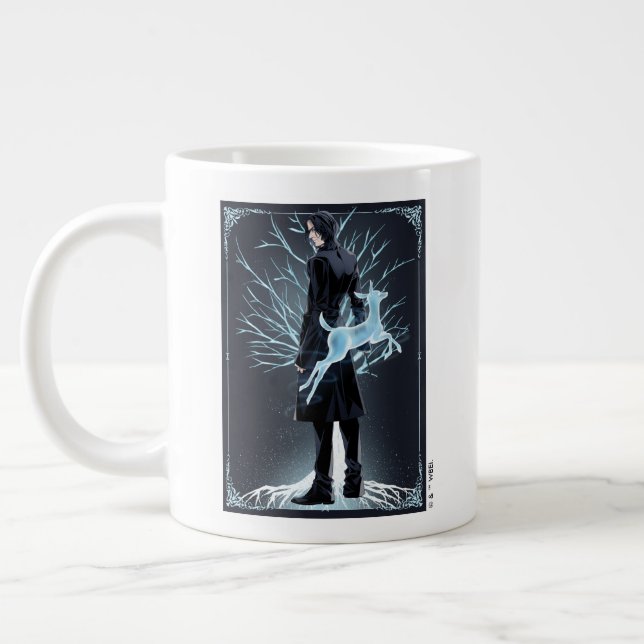 Anime Severus Snape's Doe Patronus Giant Coffee Mug (Left)