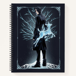 Anime Severus Snape's Doe Patronus Notebook