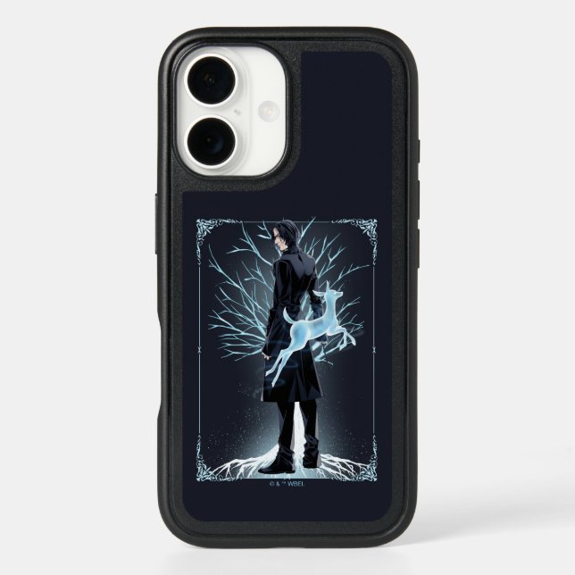 Anime Severus Snape's Doe Patronus Otterbox iPhone Case (Back)