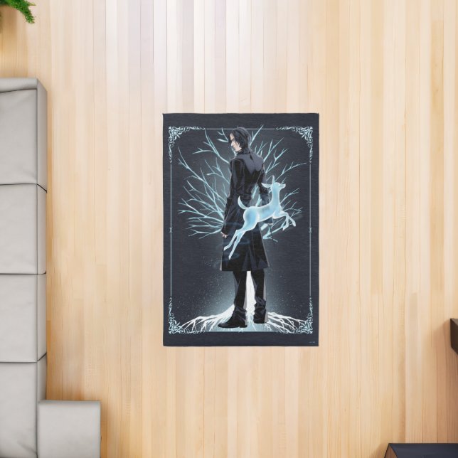 Anime Severus Snape's Doe Patronus Rug (Insitu (Indoor 2))