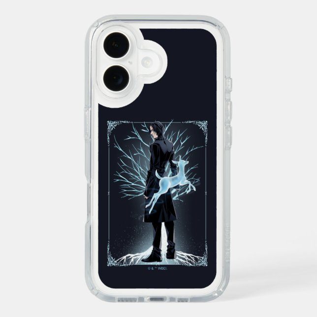 Anime Severus Snape's Doe Patronus Speck iPhone Case (Front)