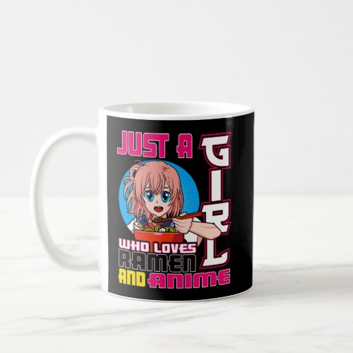 Anime Shirts For Teen Girl Just A Girl Who Loves R Coffee Mug