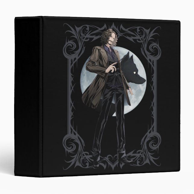 Anime Sirius Black Animagus 3 Ring Binder (Front/Spine)