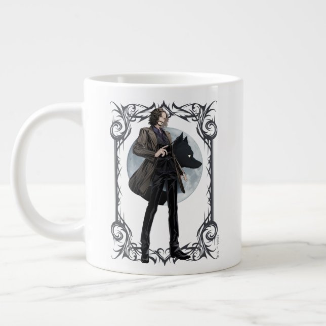 Anime Sirius Black Animagus Giant Coffee Mug (Left)