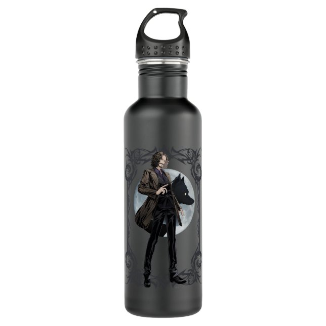 Anime Sirius Black Animagus Stainless Steel Water Bottle (Front)