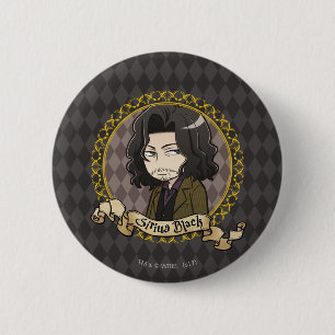 Anime Sirius Black Pinback Button