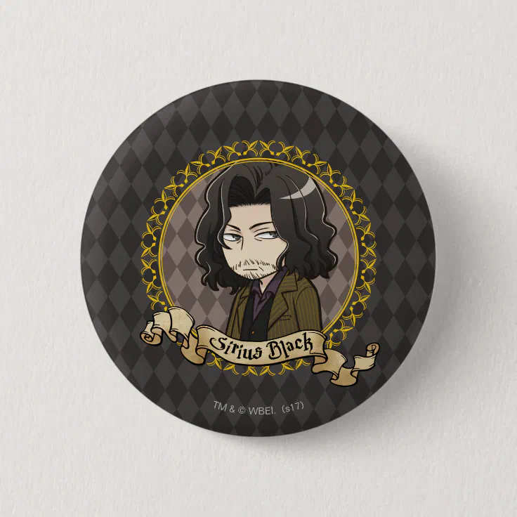 Anime Sirius Black Pinback Button | Zazzle Anime Sirius Black Pinback Button | Zazzle