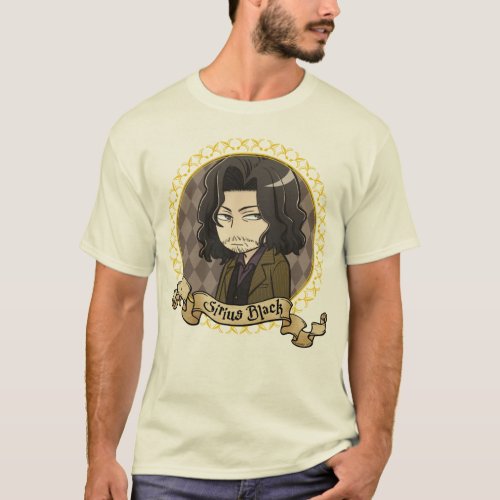 Anime Sirius Black Portrait T_Shirt