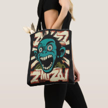 Anime smile tote bag