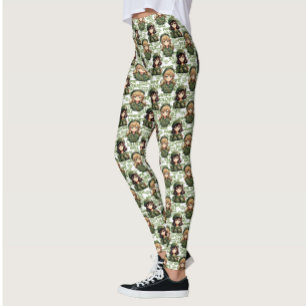 Anime Soldier Girls Pattern Design Leggings