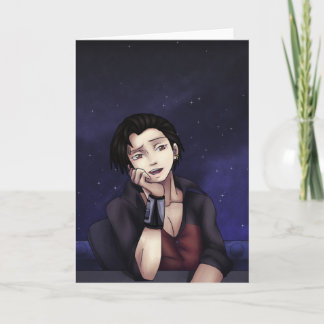 Anime Space Pirate Card