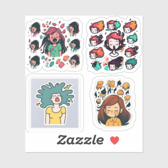 "anime stickers for laptop" "anime stickers for ca (Sheet)