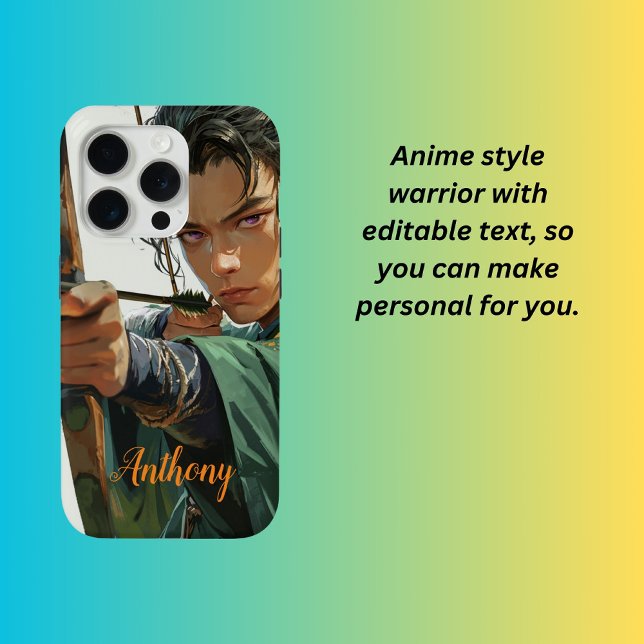 Anime style archer  Case-Mate iPhone case (Creator Uploaded)