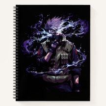 Anime Style Black : Kakashi Hatake Spiral Cover