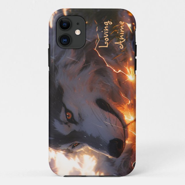 Anime style wolf  Case-Mate iPhone case (Back)
