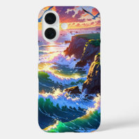 Anime Summer Seaside Sunset