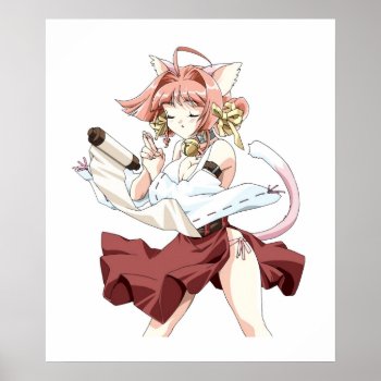 Anime Summoner Poster by nekotaku at Zazzle