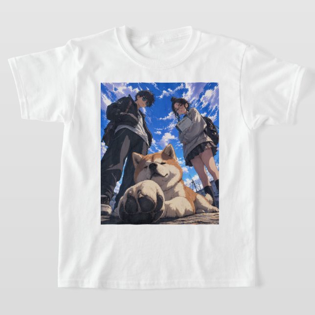 Anime T-Shirt (Laydown)