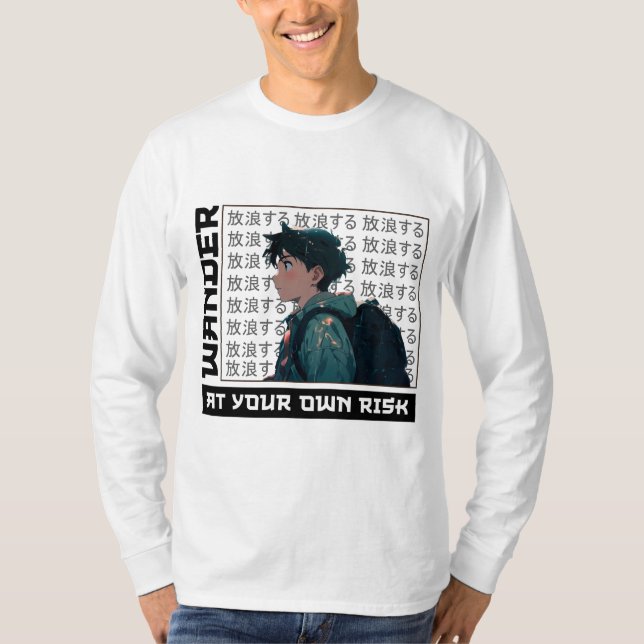 Anime T-Shirt | Anime Toddler | wandering anime (Front)