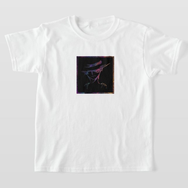Anime t-shirt kids  (Laydown)