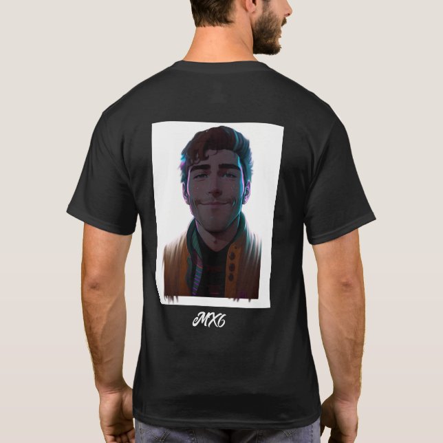 Anime T-Shirt - Space Man (Back)