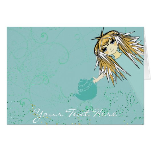 Anime Tea Party - Customized Cards (Front Horizontal)