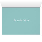 Anime Tea Party - Customized Cards (Inside Horizontal (Bottom))