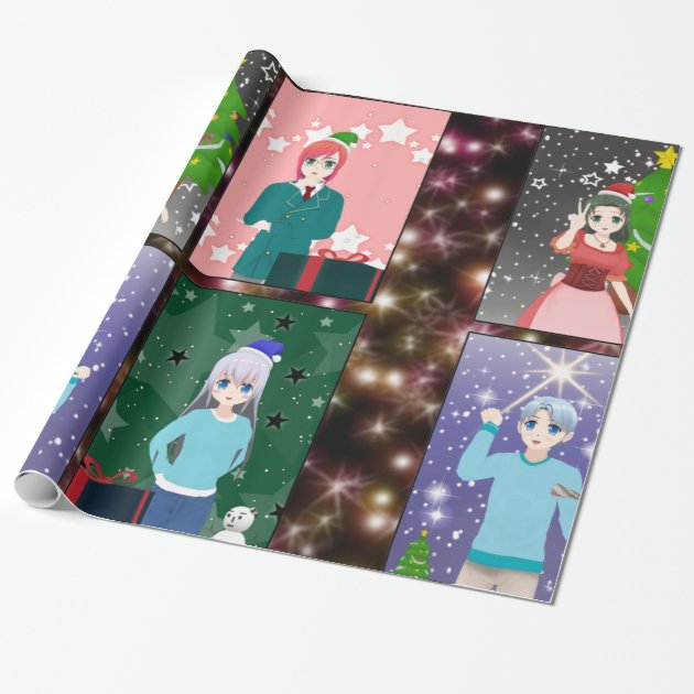 Anime Wrapping Paper  Etsy