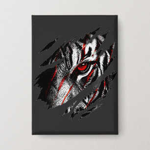 Anime Tiger Eyes Through Scratch Button