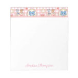 Anime Tom and Jerry Bakery Pattern Notepad