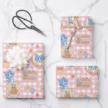 Anime Tom and Jerry Bakery Pattern Wrapping Paper Sheets