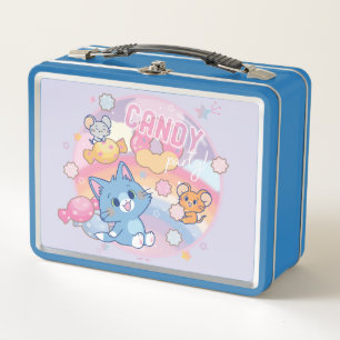 Anime Tom and Jerry Candy Party Metal Lunch Box
