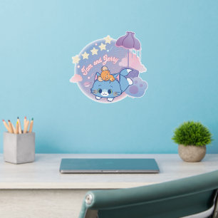 Anime Tom and Jerry Dreamy Nights Wall Decal