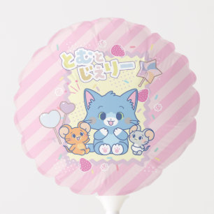 Anime Tom and Jerry Strawberry Fun Balloon