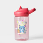 Anime Tom and Jerry Strawberry Fun Water Bottle<br><div class="desc">This delightful anime graphic showcases Tom, Jerry, and Tuffy sharing fun with strawberries and lollipops. Tom, the cheerful gray cat, sits contentedly with his paw prints visible, surrounded by an explosion of colorful confetti and whimsical candies. Jerry, the mischievous brown mouse, and Tuffy, the charming gray mouse, join in the...</div>