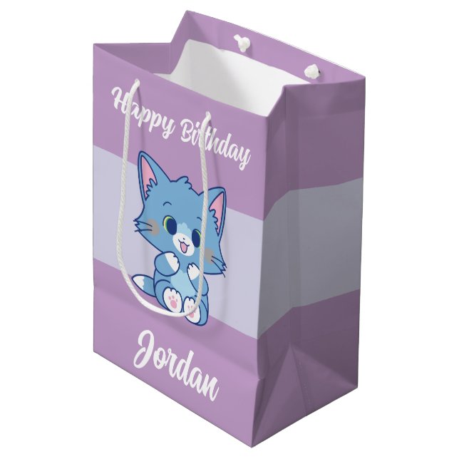 Anime Tom and Jerry - Tom Medium Gift Bag (Front Angled)