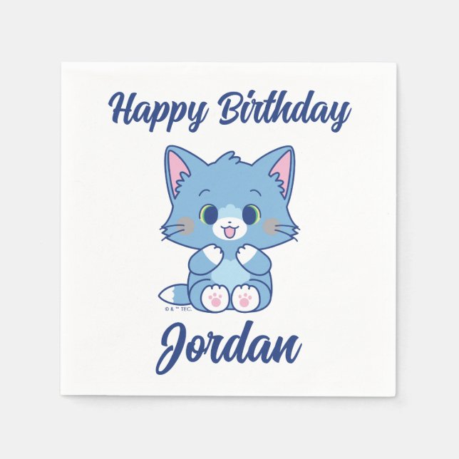 Anime Tom and Jerry - Tom Napkins (Front)