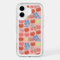 Anime Tom, Jerry, and Tuffy Apple Pattern