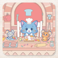 Anime Tom, Jerry, and Tuffy Bakery