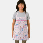 Anime Tom, Jerry, and Tuffy Candyland Pattern Apron