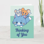 Anime Tom, Jerry, and Tuffy Card