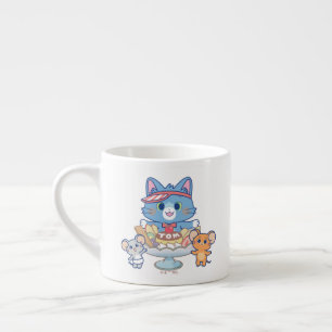 Anime Tom, Jerry, and Tuffy Dessert Parlor Espresso Cup