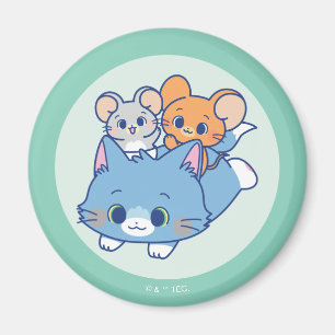 Anime Tom, Jerry, and Tuffy Magnet